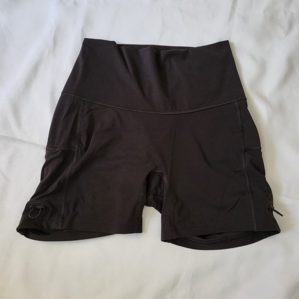 Gymshark Women's High Waist Black Shorts
